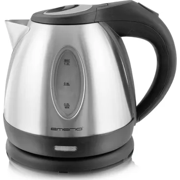 Rychlovarná konvice EMERIO WK-108079 rychlovarná konvice, bezšňůrová, černá, nerezová ocel, WK-108079