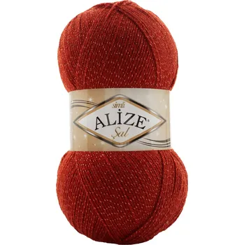 Příze Příze Alize Sal simli 36 rezavá