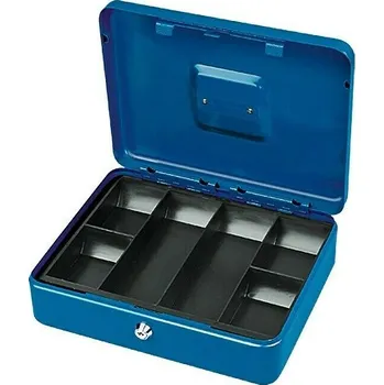 Trezor Příruční pokladna, 250 × 180 × 90 mm, ocel, plast 2153/3AS