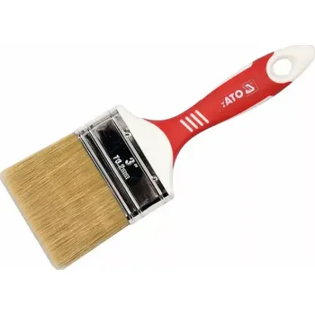 Nářadí pro automobil Yato Anglický kartáč, plochý 2K 3" YT-54544