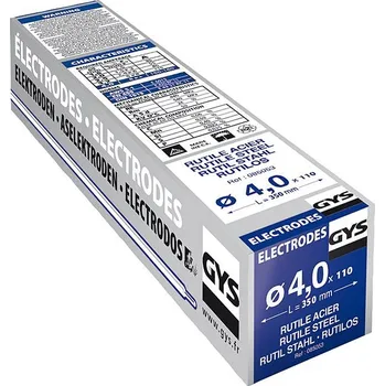 Příslušenství ke svářečce Gys Rutilová elektroda, 150–160 A, 110 ks 85053