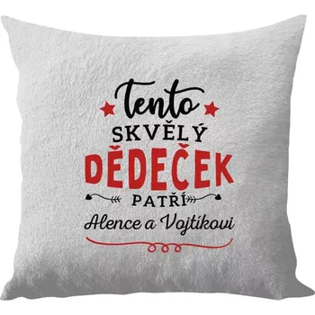 Polštář Polštář bílý 40x40 cm - dlouhý chlup Tento skvělý dědeček patří