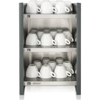 Kávovar Bravilor Bonamat B.V. OHŘÍVAČ ŠÁLKŮ WHK nerez šedá