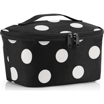 Termobox Reisenthel Coolerbag S pocket Dots white