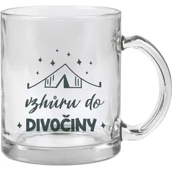 Hrnek 330 ml - skleněný Vzhůru do divočiny