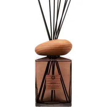 Aroma difuzér Locherber Milano Difuzér s tyčinkami a dřevěným víčkem ve tvaru oblázku s vůní ARAMAIK - 5000 ml LH440700
