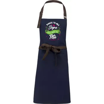 Kuchyňská zástěra Zástěra Kariban Vintage Pouze ta nej ségra může povýšit na tetu