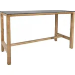 Sunfun Zoe Zahradní stůl barový, 200 × 50 × 100 cm, teakové dřevo, keramika K2102-1
