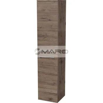 Koupelnový nábytek Smart30 Orin Skříňka vysoká se 2 dveřmi 35 x 162 x 35 cm, levá/pravá, dub wellington, OR SV 35 2D L/P D370