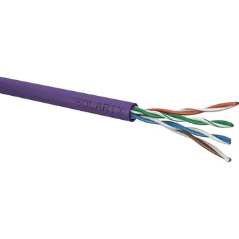 Datový kabel SOLARIX Instalační kabel Solarix CAT5E UTP LSOH Dca-s1,d2,a1 500m/box SXKD-5E-UTP-LSOH 27724125