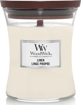 Svíčka WoodWick Linen