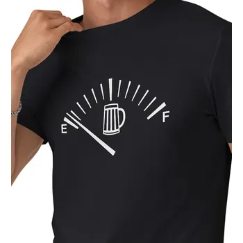 Pánské tričko Pánské triko černé - Pivní nádrž 4XL