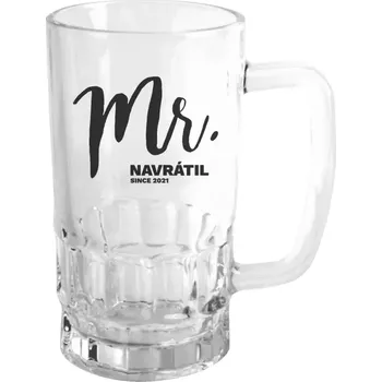 Sklenice Půllitr skleněný Mr. since ...