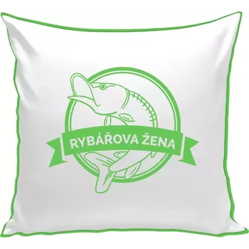 Polštář Polštář barevný 32x32 cm Rybářova žena