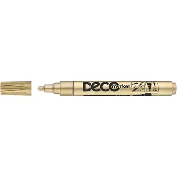 ICO Lakový popisovač Decomaker, zlatá, 2-4mm, ICO 17210