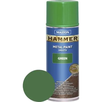 Barva ve spreji Barva ve spreji 400ml zelená hladká Metall-Hammer