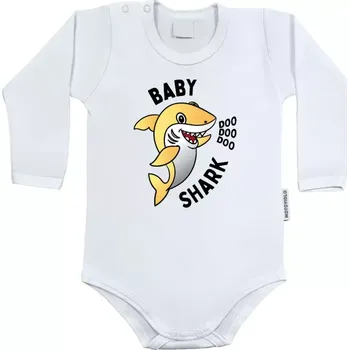 Kojenecký body Dětské body s dlouhým rukávem Baby Shark