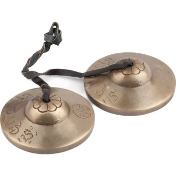 Tibetské činelky TINGŠA OM V. ø 7,5 cm