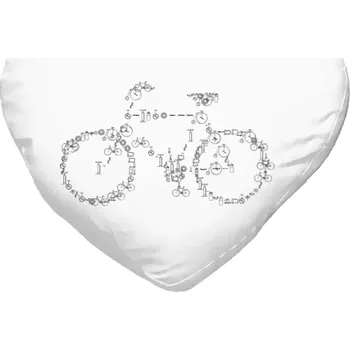 Polštář Polštář srdce 40x35 cm Kolo