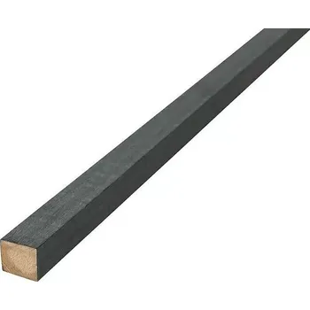 Obklad Fibrotech Ukončovací lišta dub černý, MDF, dřevo, 3000 × 25 × 22 mm 2109942