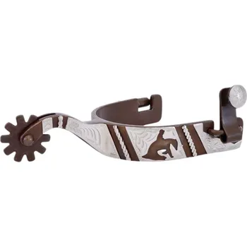 Ostruha Metalab Šporny westernové Reiner Metalab, pánské, brown/silver