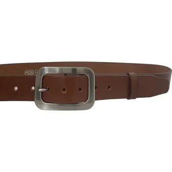 Opasek PENNY BELTS Kožený opasek 11448 hnědý - 85 cm