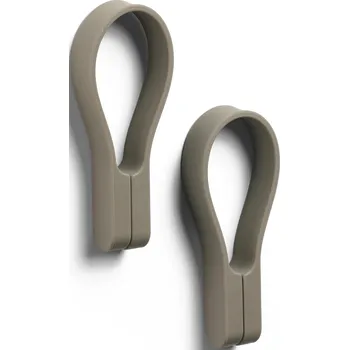 Věšák Zone Denmark, Závěsy na nástěnné háčky Zone Denmark magnetické taupe 2 ks - Formadore