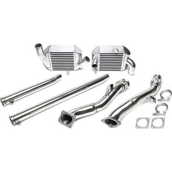 Turbodmychadlo TA Technix intercoolery + downpipes bez katalyzátoru Audi S4 (A4 / B5)