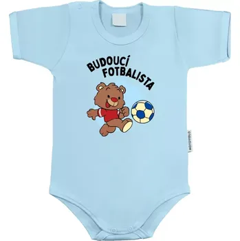 Dětské body s krátkým rukávem Budoucí fotbalista