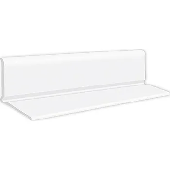 Lepicí páska LOGOCLIC Podlahová lemovka, bílá, 5000 × 18,5 × 18,5 mm&nbsp;LO97471-7019