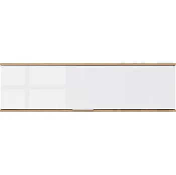 Knihovna BRW Zele Závěsná skříňka SFW1K, dub wotan/bílý lesk