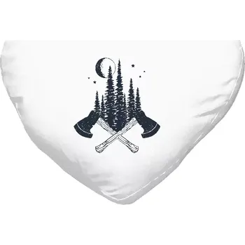 Polštář Polštář srdce 40x35 cm Sekery