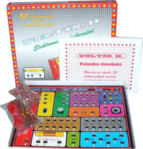 foto Ostatní stavebnice Voltík II. elektronická stavebnice