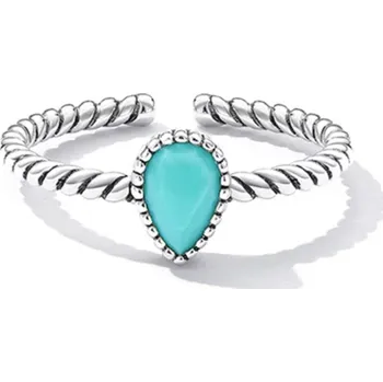 Prsten For Silver Prsten s tyrkenitem Vodní Kapka - stříbro 925