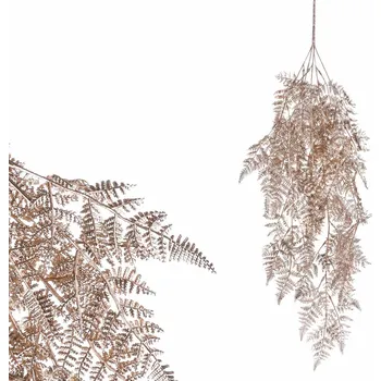 umělá květina Autronic Kapradí převis, barva měděná matná SG6136 COP