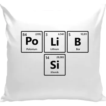 Polštář Polštář bílý 40x40 cm PoLiB Si