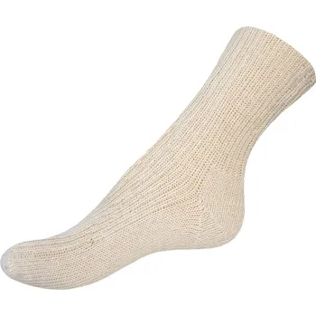 Dámské ponožky VTR ponožky VLNĚNÉ béžové 38-39