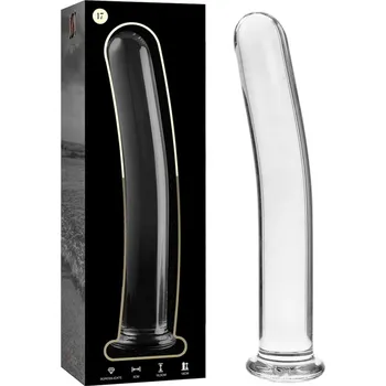 Dildo Ibiza Nebula Model 17 Dildo Borosilicate Glass 18.5x3cm Clear