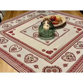 ubrus BYTEMA Gobelínový ubrus a šál TYROLSKÉ ALPY 38 x 100 cm