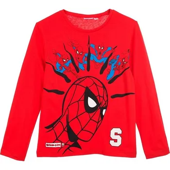 Chlapecké tričko Marvel Spider-man červené chlapecké tričko Velikost: 104