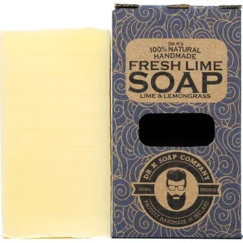 Mýdlo Tuhé mýdlo s citronovou trávou a limetou DR K SOAP COMPANY Fresh lime soap XL 225 g