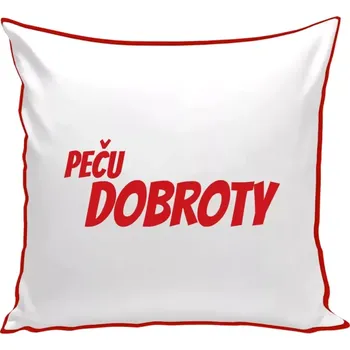 Polštář Polštář barevný 32x32 cm Peču dobroty
