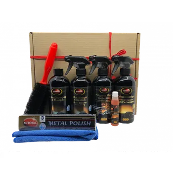 Čistič plastových dílů Autosol Dárková sada EXTRA na čištění exteriéru auta s dárkem