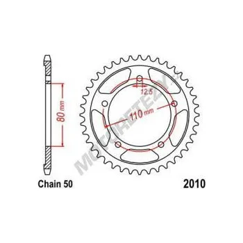 Řetězová sada pro motocykl Rozeta TRIUMPH 1200 Daytona rok 97