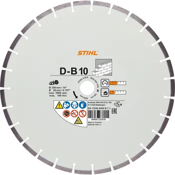 Řezný kotouč Diamantový řezný kotouč D-B10 Ø 300 mm