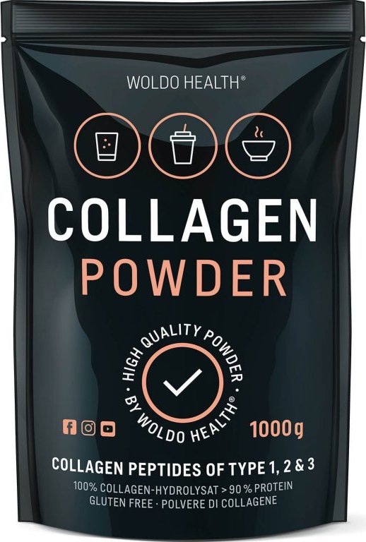 WoldoHealth® 100% Hovězí collagen 1kg