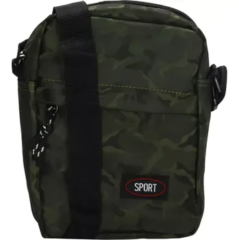 Pánská taška přes rameno zelená Geora 19989 - lehká, textilní s nastavitelným popruhem | Cooltovka.cz