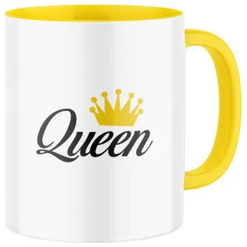 Keramický hrnek s potiskem Queen