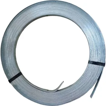 Tesařské kování SEZ Zemnicí pásek FEZN, pozinkovaná ocel, 30 × 4 mm × 26 m PAS.FEZN 30X4-26M