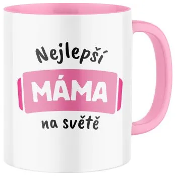Keramický hrnek s potiskem Nejlepší máma na světě